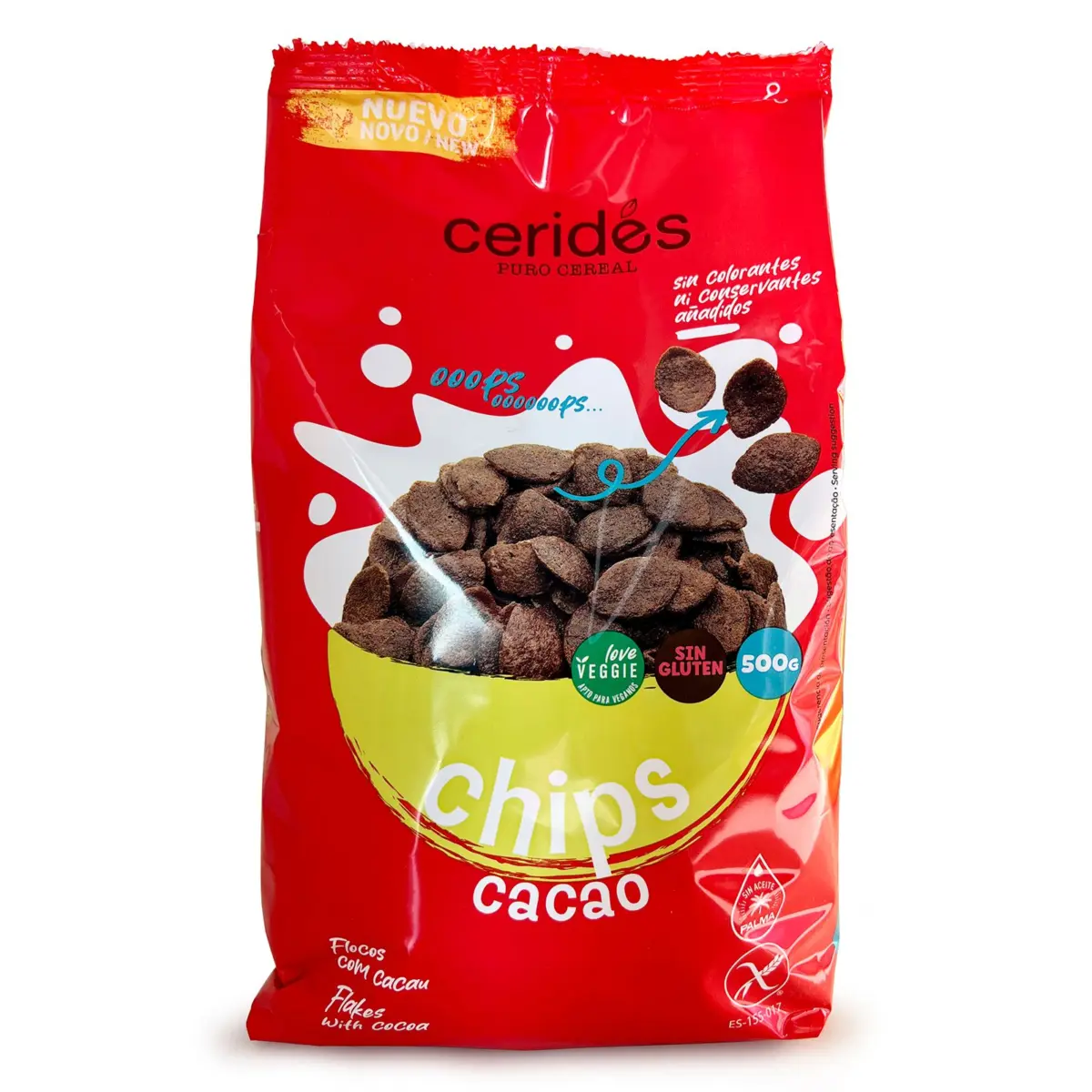 Choco Chips Cerealien glutenfrei Ceridés
