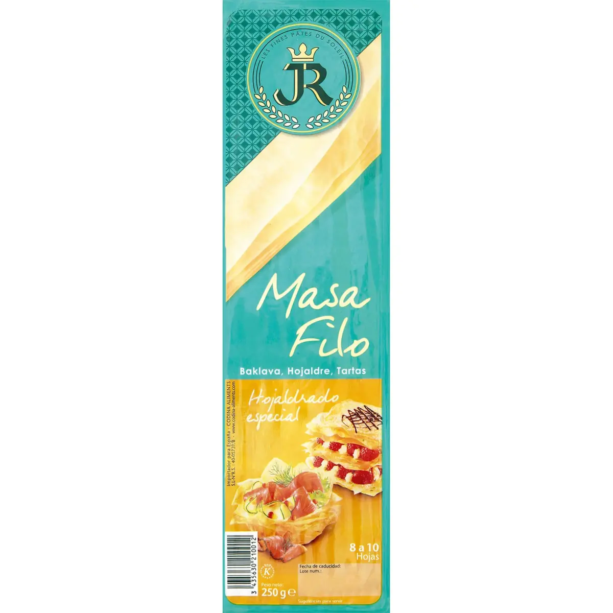 Pasta fil·lo Jr