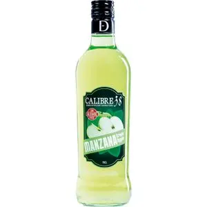 Licor sense alcohol de poma verda Calibre 38