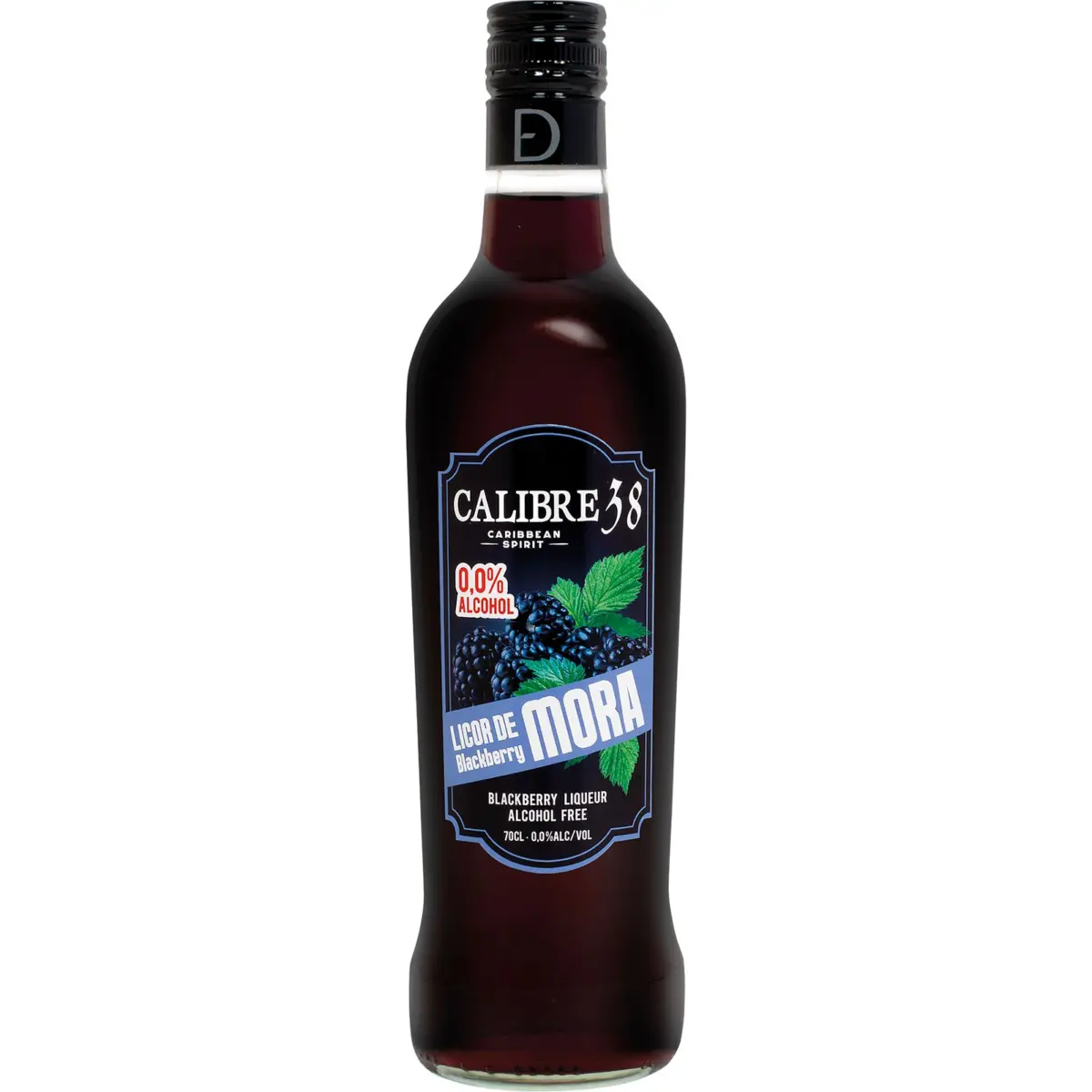 Liqueur de mûre sans alcool Calibre 38