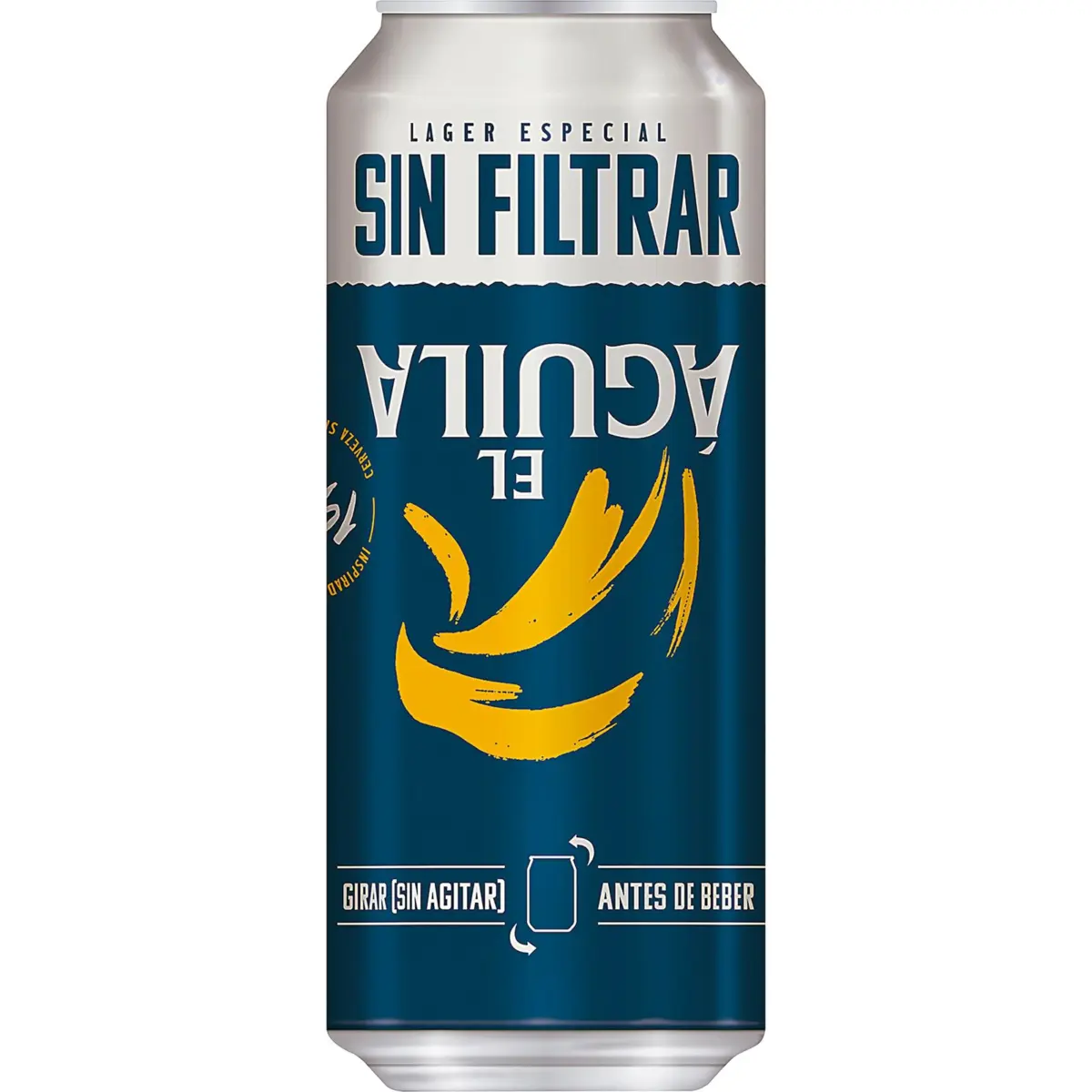 Cervesa sense filtrar El Águila en llauna