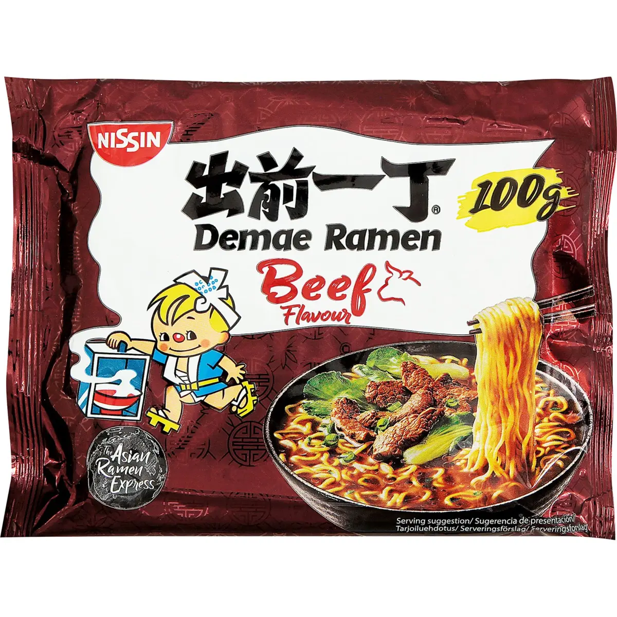 Demae Ramen Beef GI15 Nissin