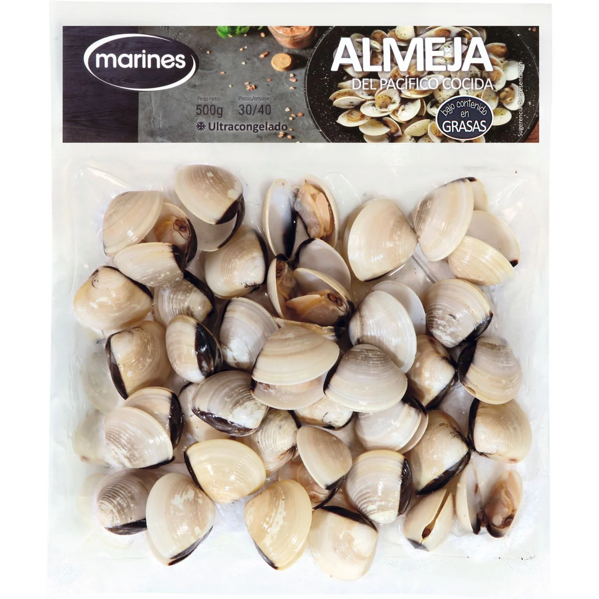 Almeja del Pacífico Marines