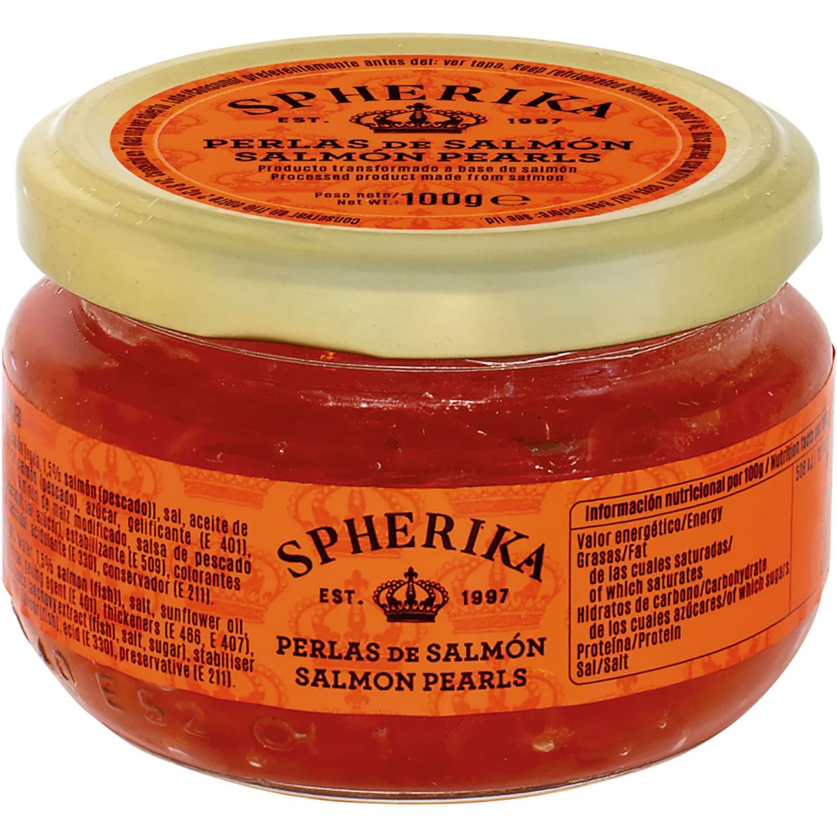 Lachsperlen Spherika