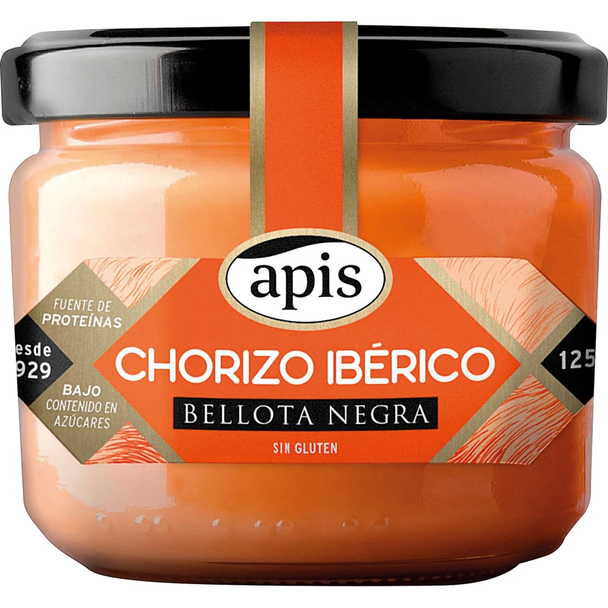 Paté de Chorizo Ibérico Tarro Apis