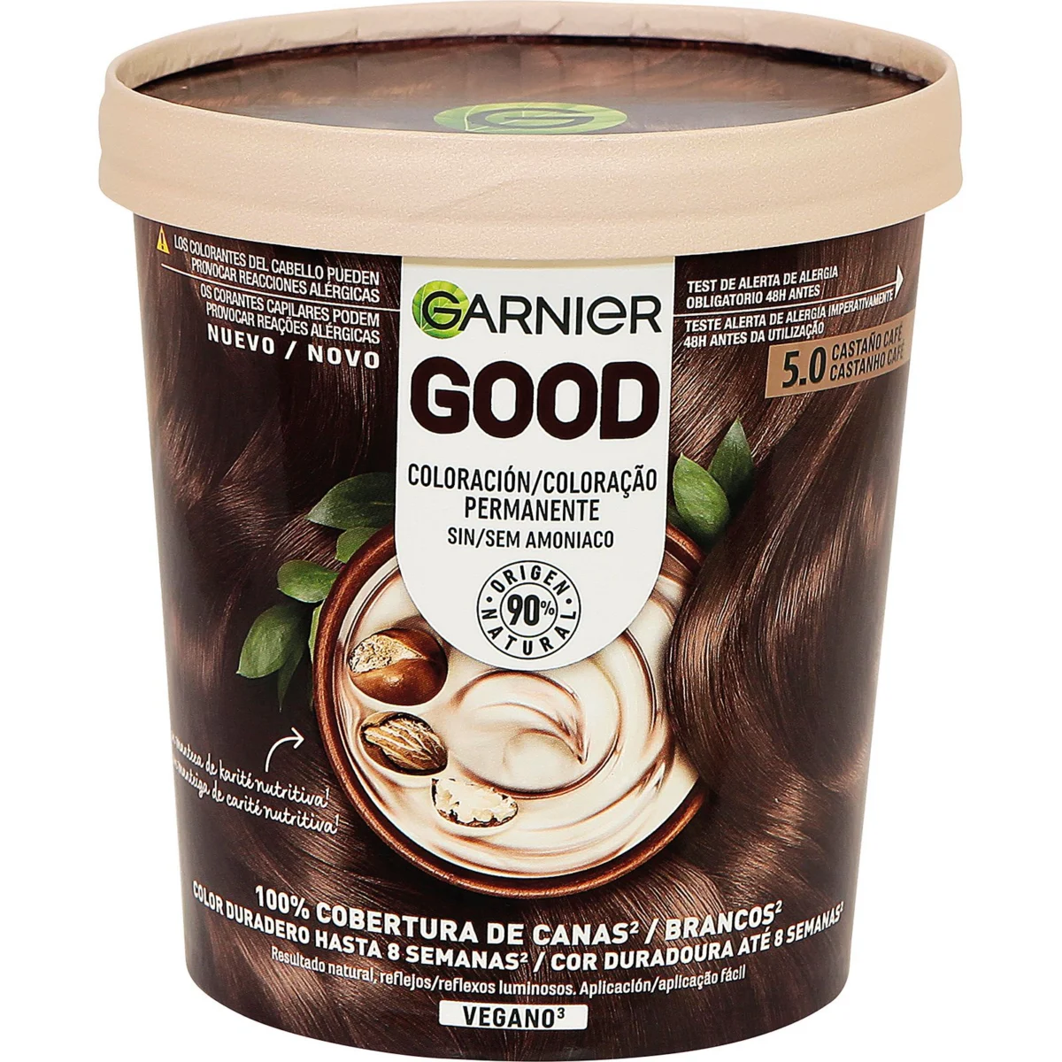 Haarfarbe 5.0 Kaffee-Kastanie ohne Ammoniak Garnier