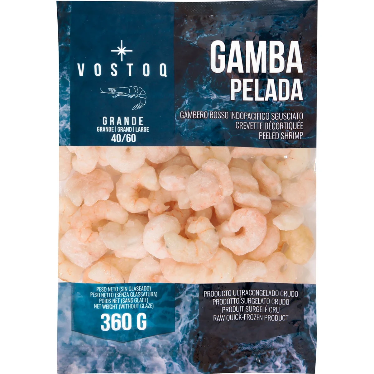 Gamba Pelada Grande Vostoq