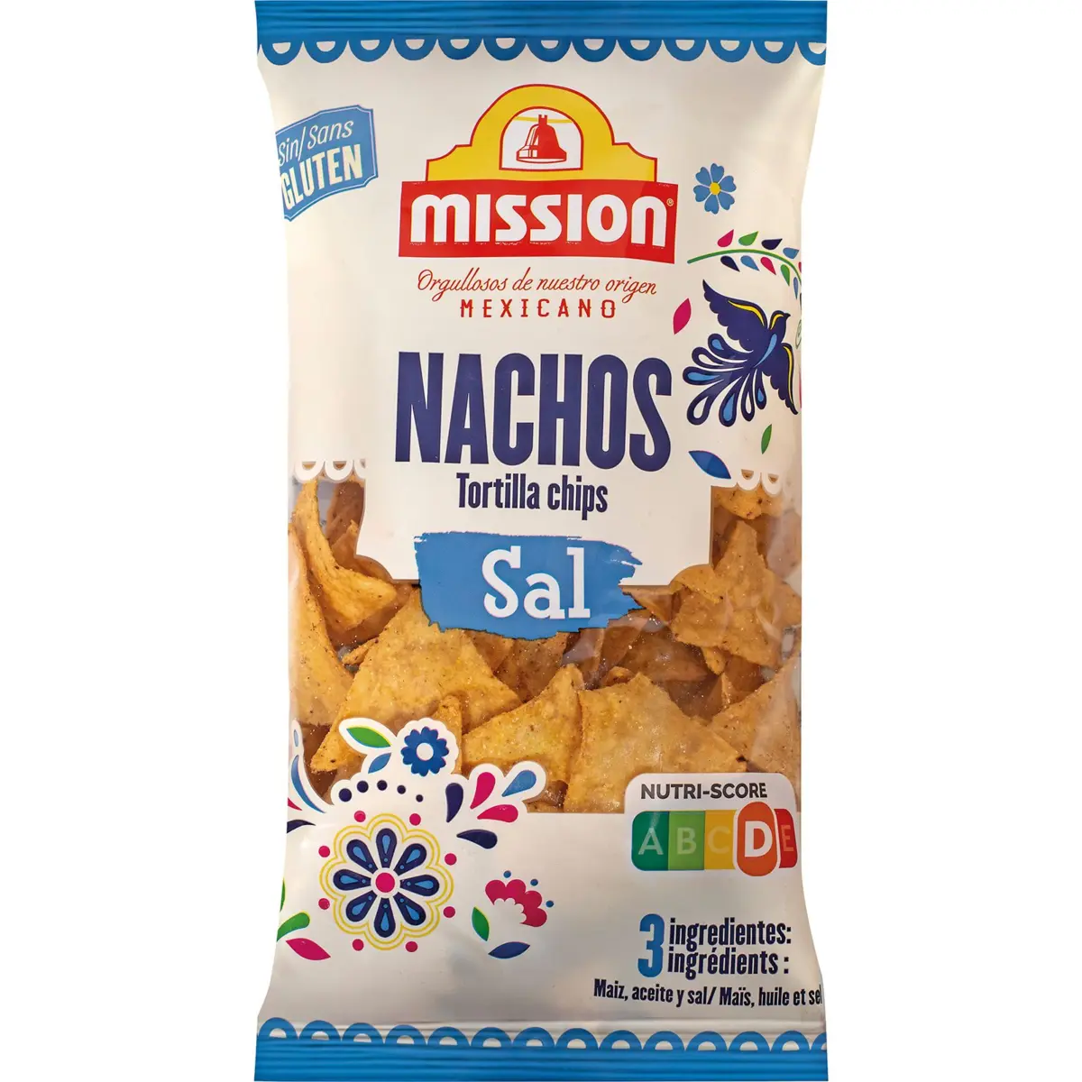 Nachos Tortilla Chips Bolsa Mission