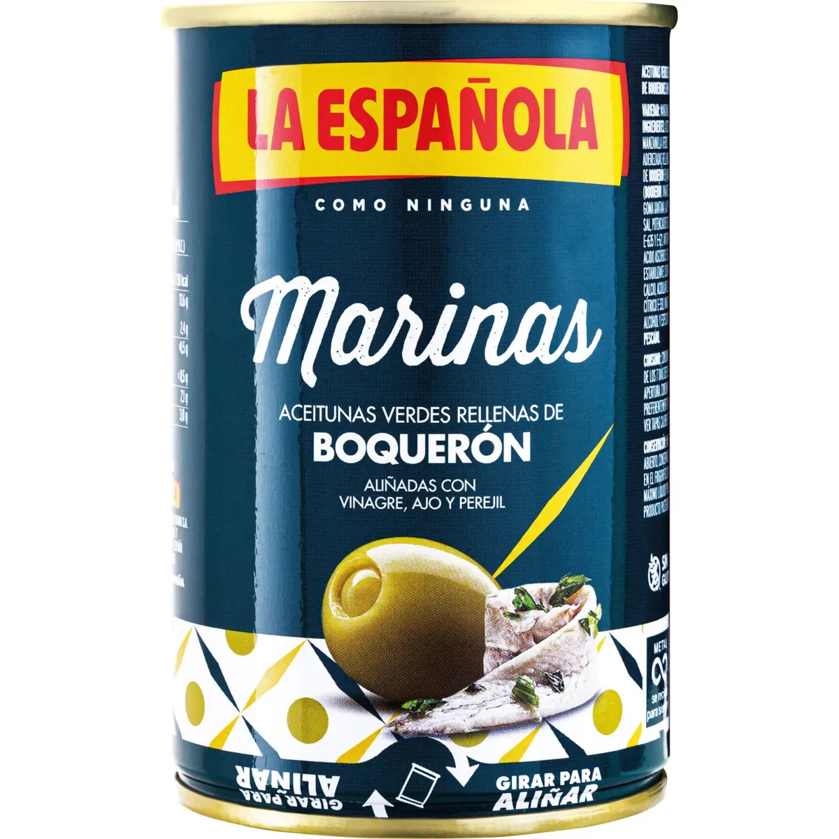 Mit Sardellen gefüllte Oliven La Española