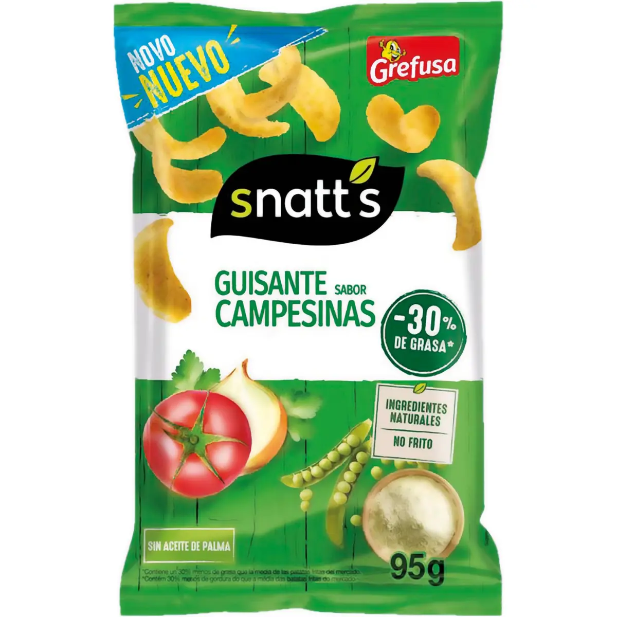 Snack de pèsol Snatt's Campesina