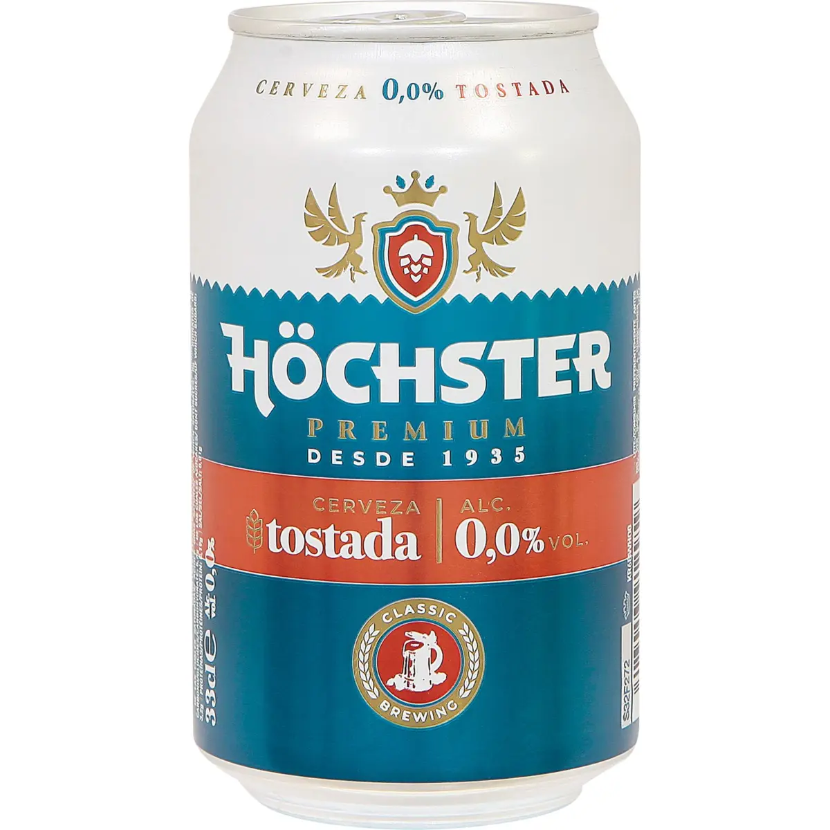 Toasted beer 0,0 can Hochster