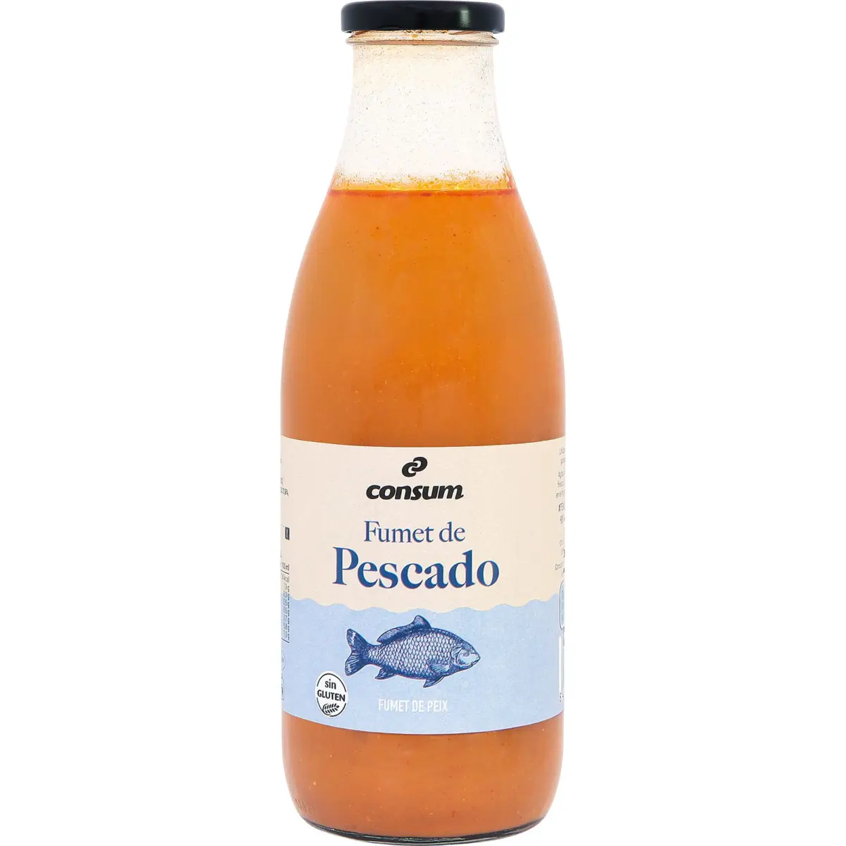 Fumet de poisson Consum, bouteille