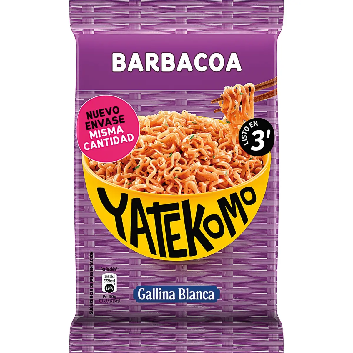 Yatekomo barbacoa