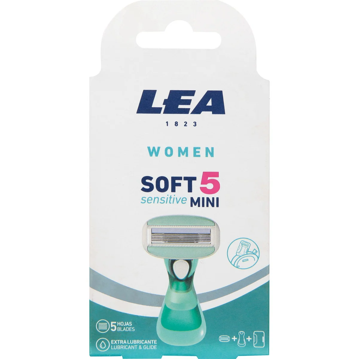 Lea Women Mini Soft mini razor, 5 blades
