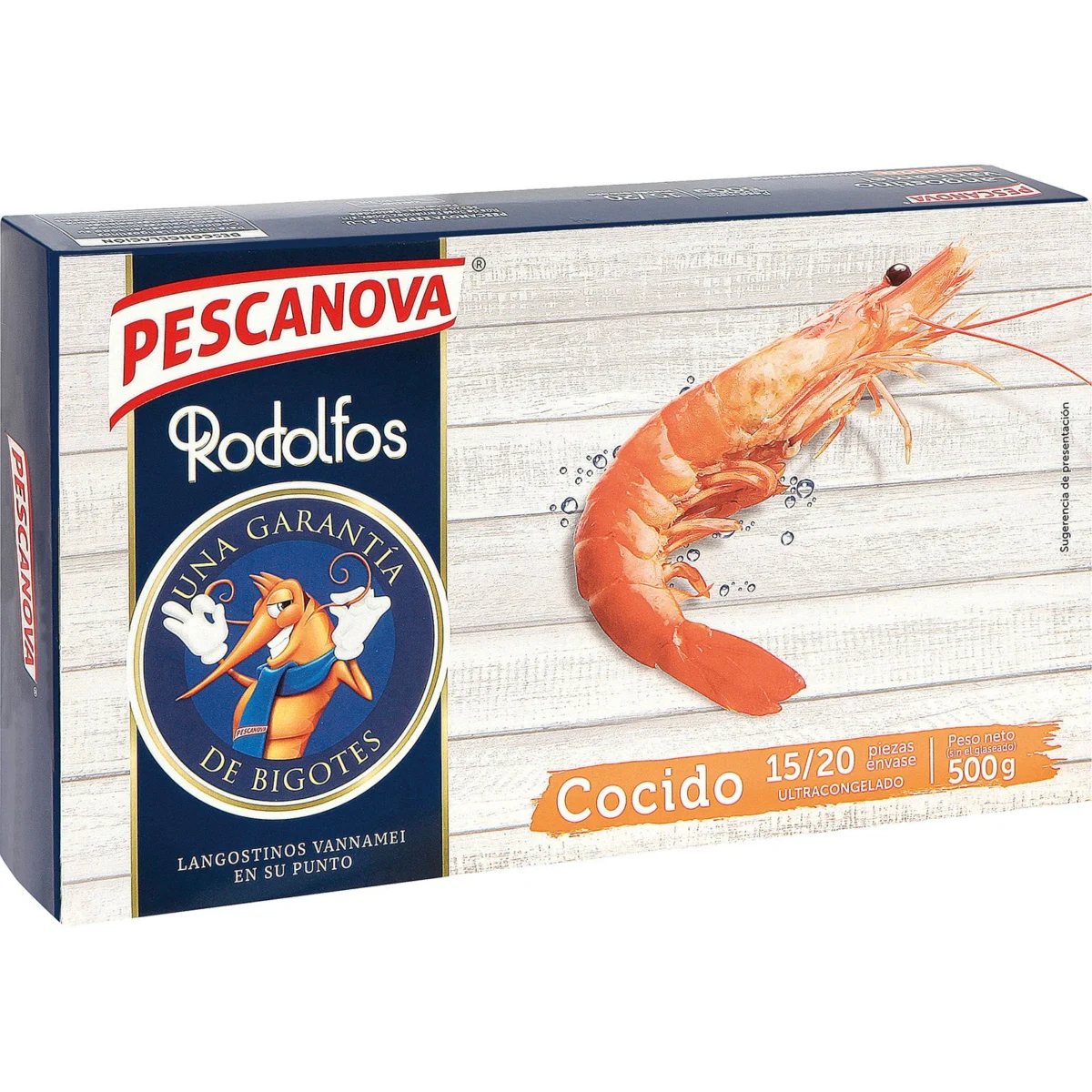 Langostino Cocido Congelado Pescanova