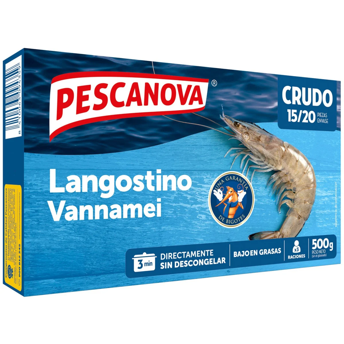 Langostino Crudo Congelado Pescanova