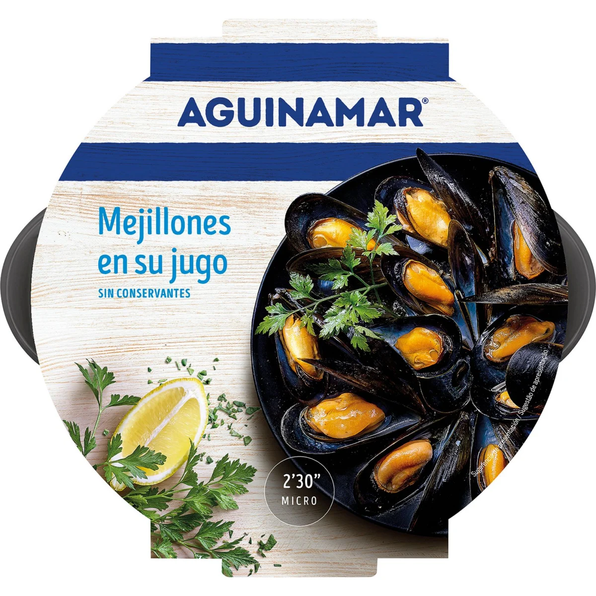 Miesmuscheln im eigenen Saft Aguinamar