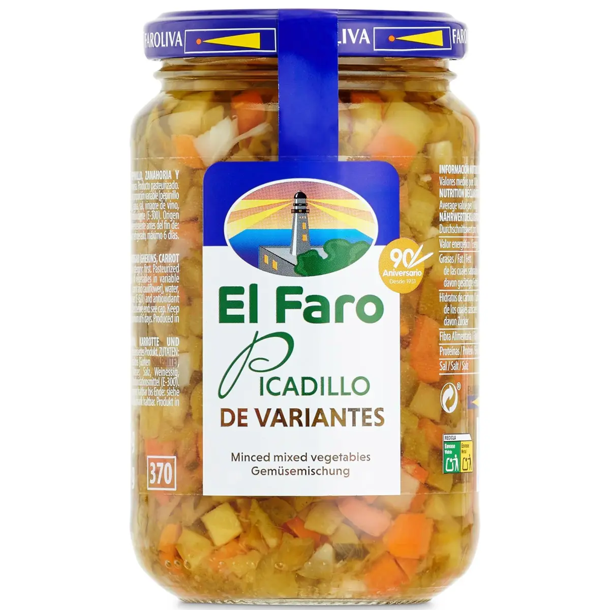 Eingelegter Gemüsemix El Faro