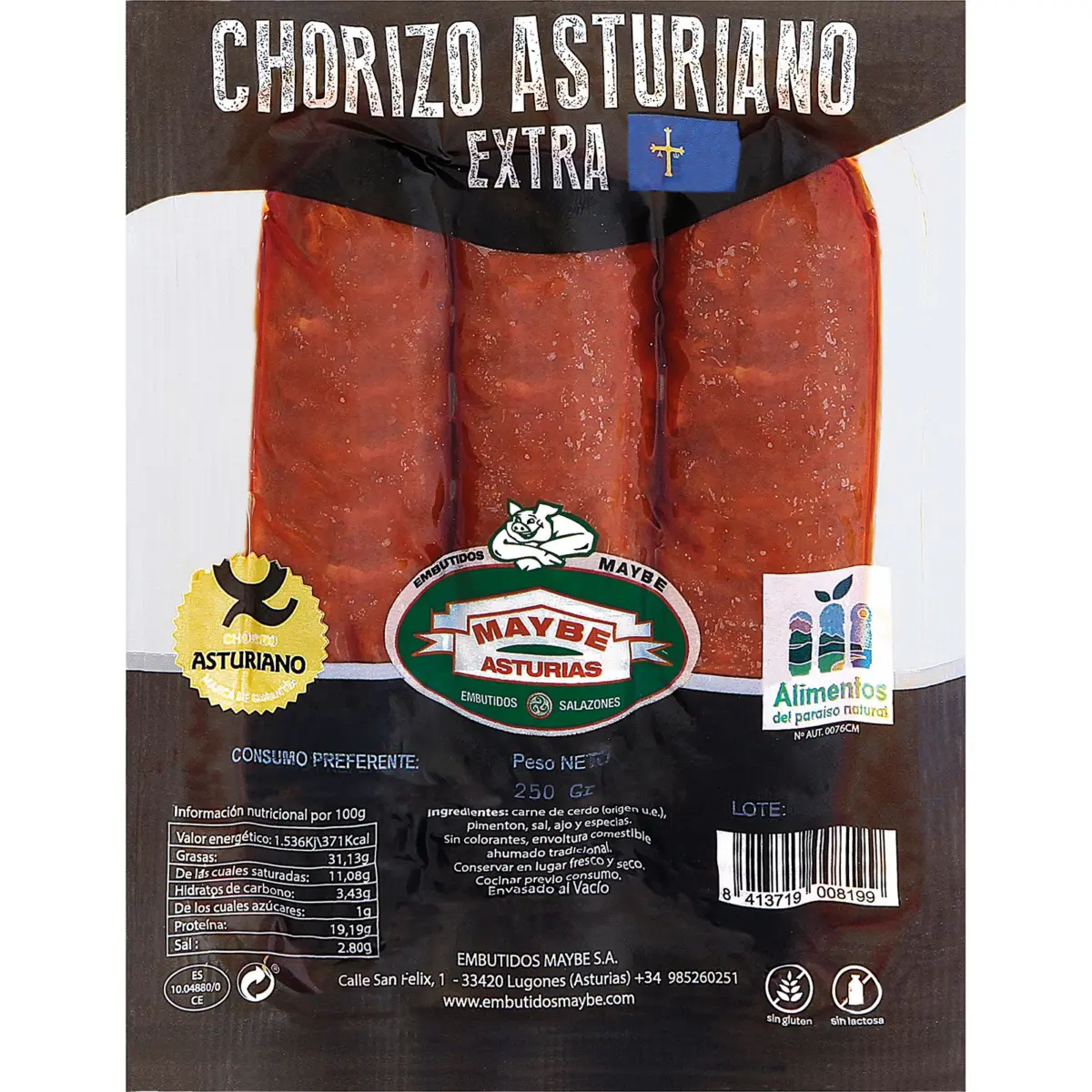 Xoriço extra asturià Maybe