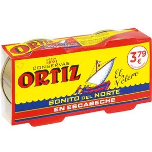 Північний боніто в маринаді Ortiz
