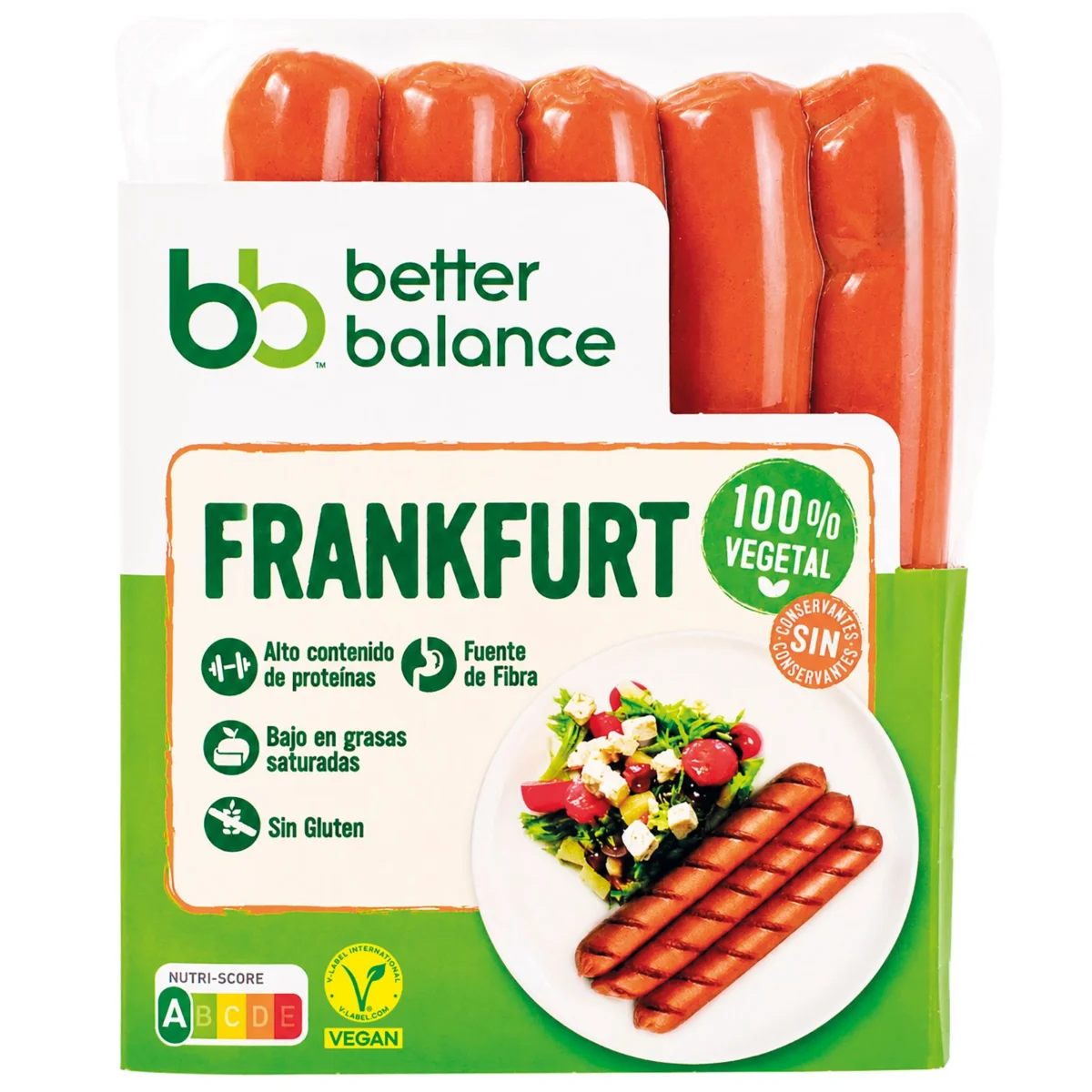 Pflanzliche Frankfurter Bett.balance