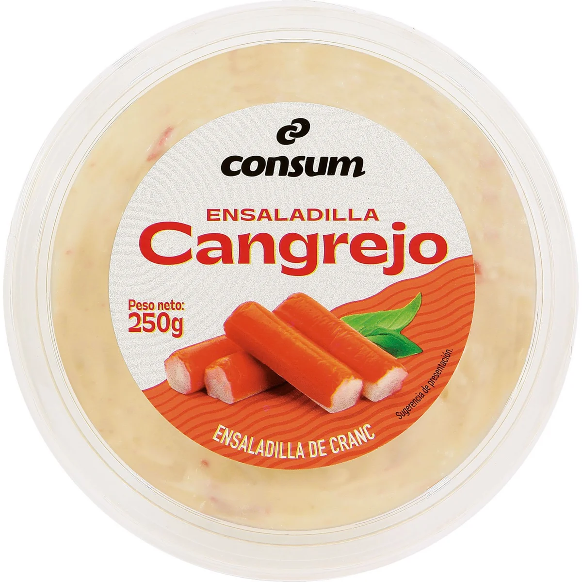 Amanida de cranc 250 Gr Consum