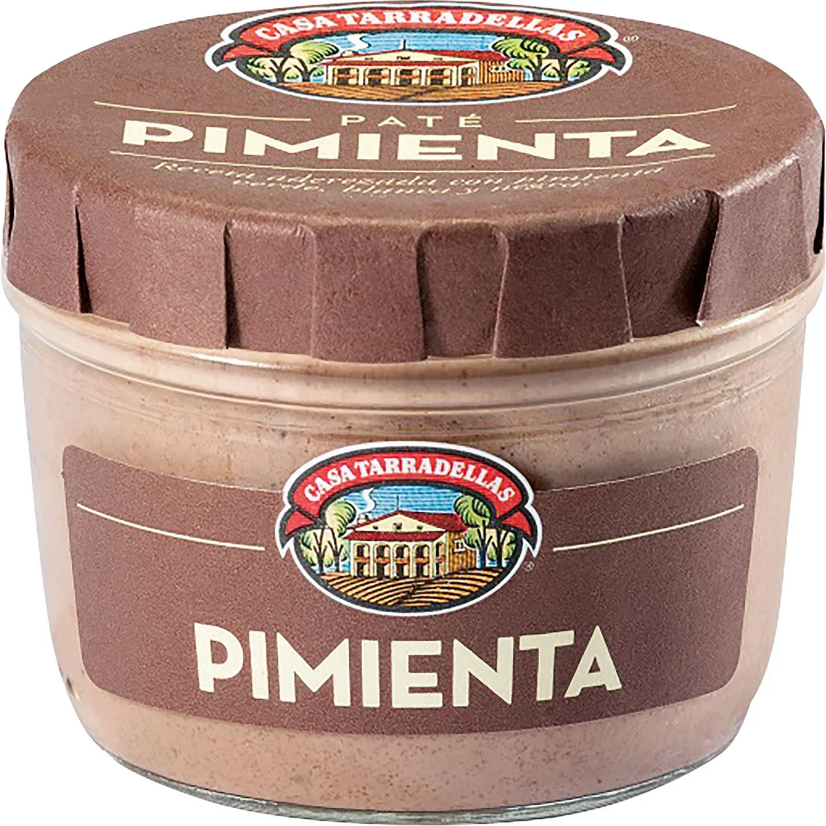 Pfefferpastete, Glas Tarradellas