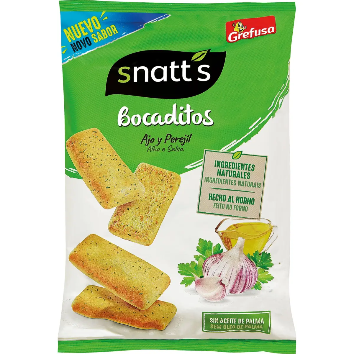 Garlic and parsley bites Snatt's