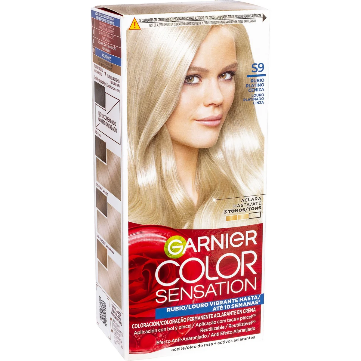 Tint ros platí cendra Color Sensation S9 Garnier