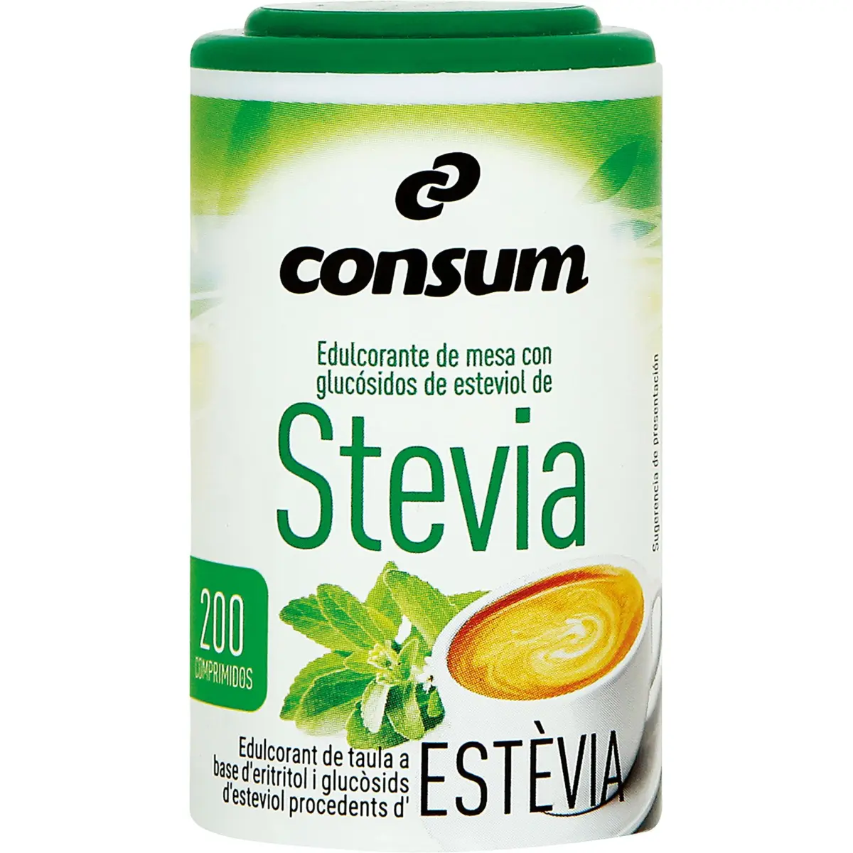 Edulcorante Stevia Comprimidos Consum