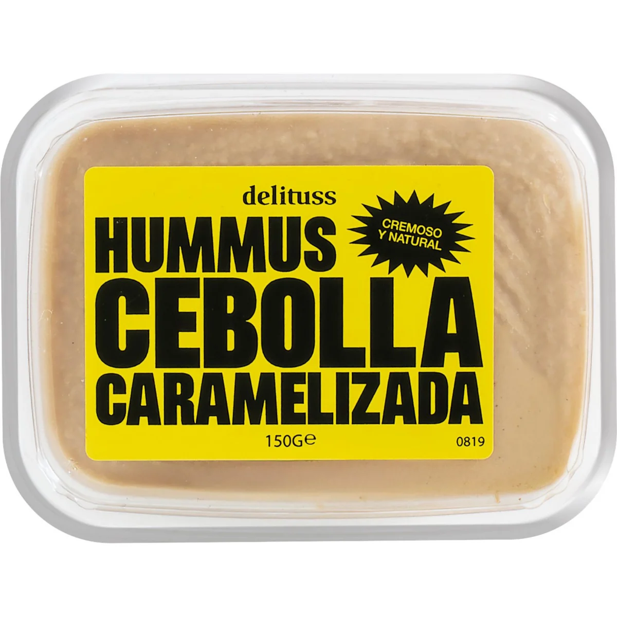 Hummus amb ceba caramel·litzada Delituss