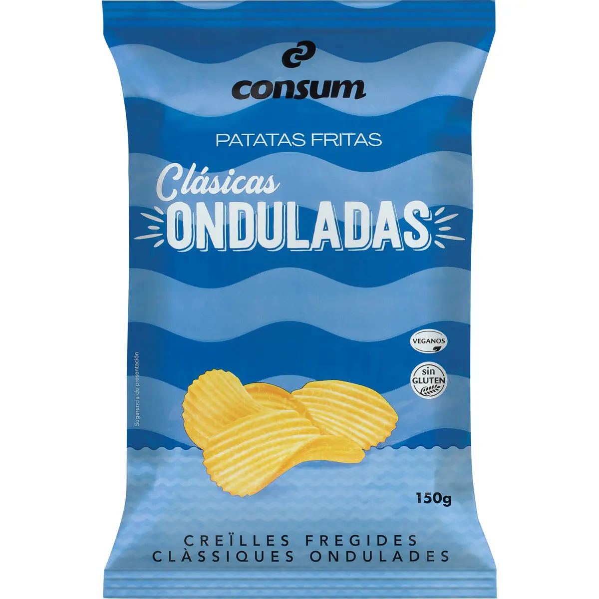 Patatas Onduladas Bolsa Consum