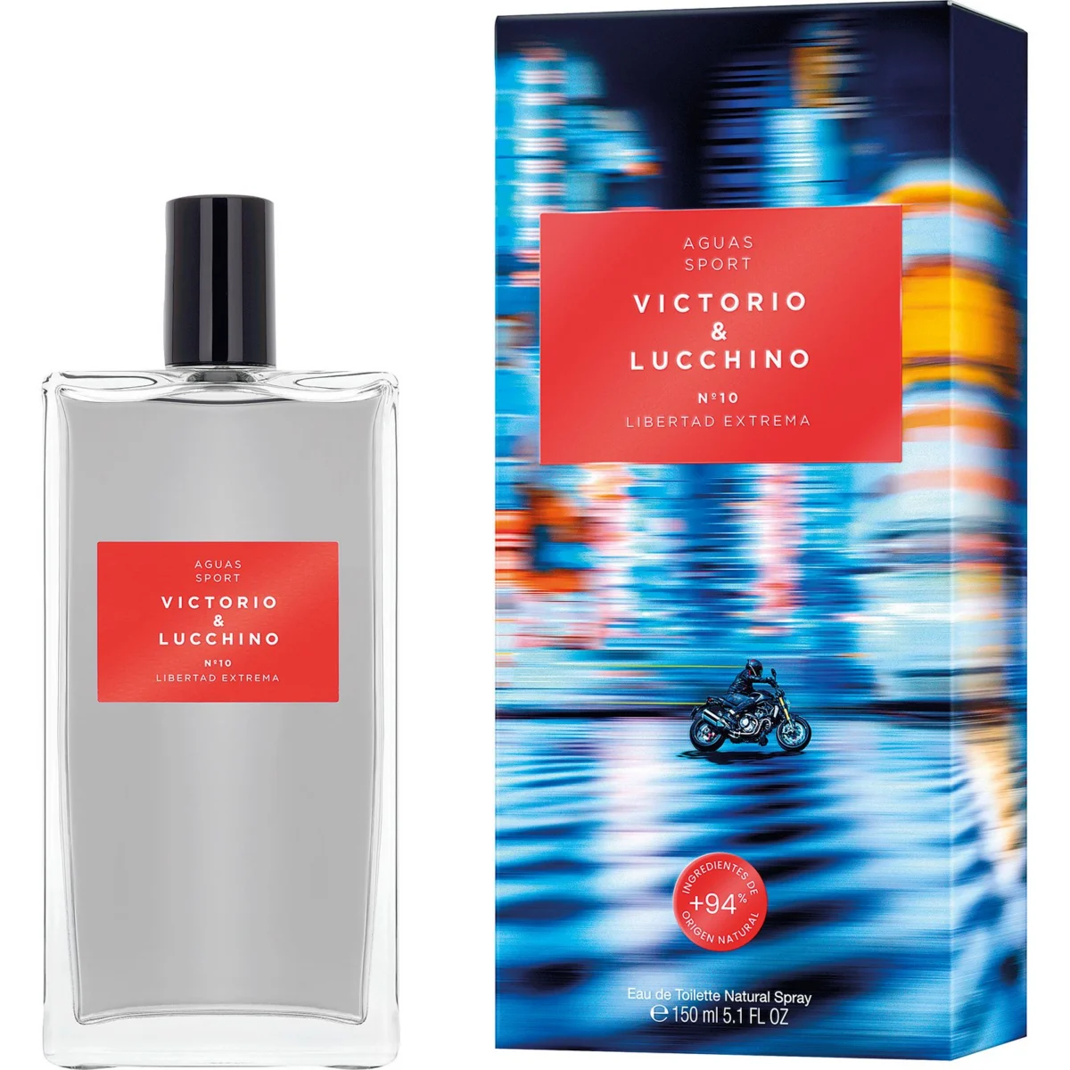 Herren-Eau de Cologne Aguas Sport Nº10 V&L
