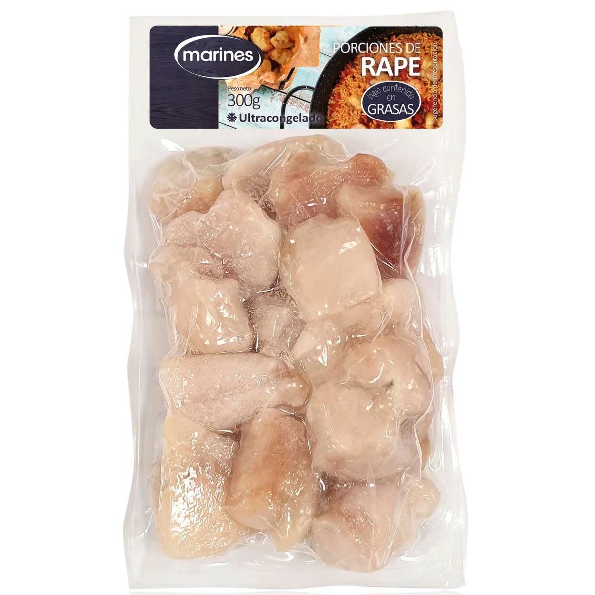Portionen Seeteufel Marines