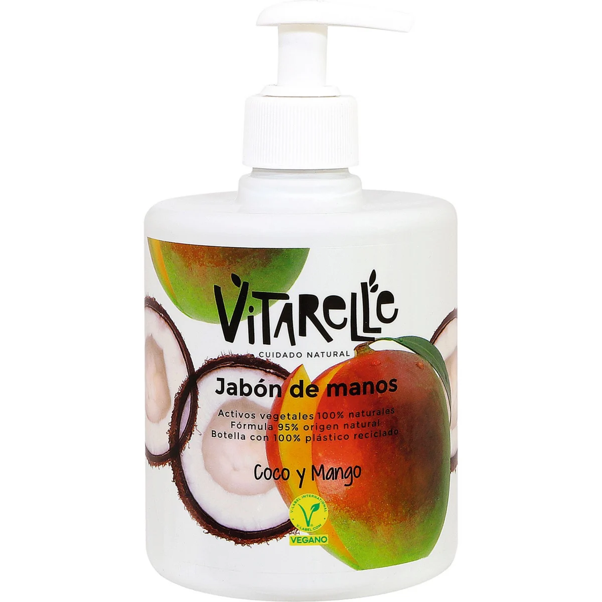 Coconut and Mango Liquid Hand Soap Vitarelle