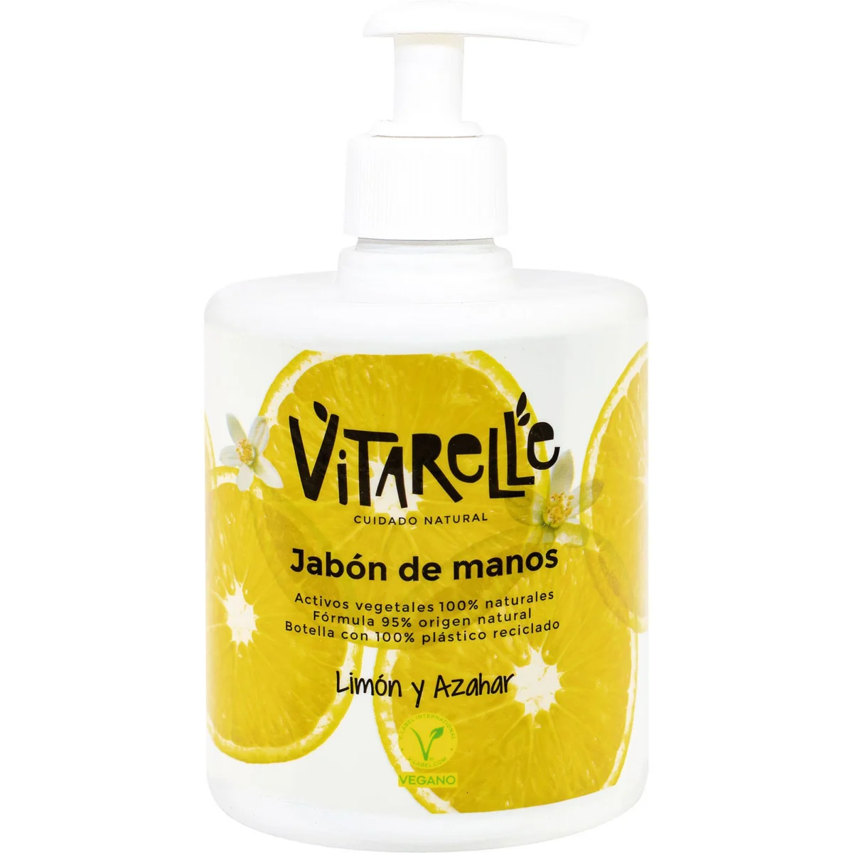 Flüssigseife mit Zitrone und Orangenblüte Vitarelle