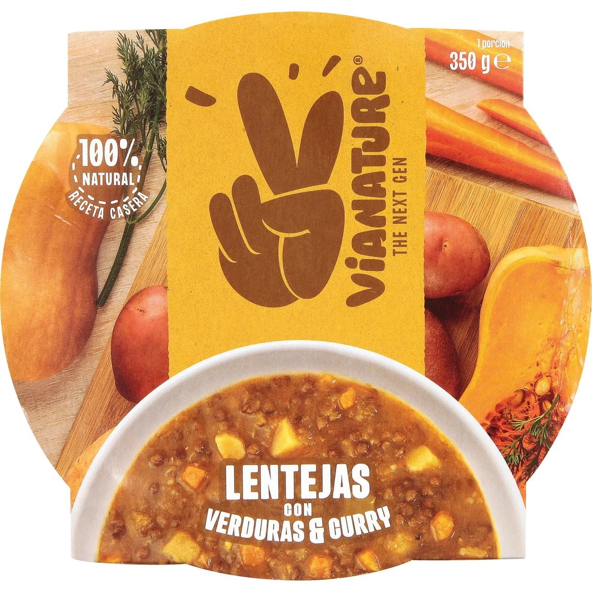 Linseneintopf mit Gemüse Vianature