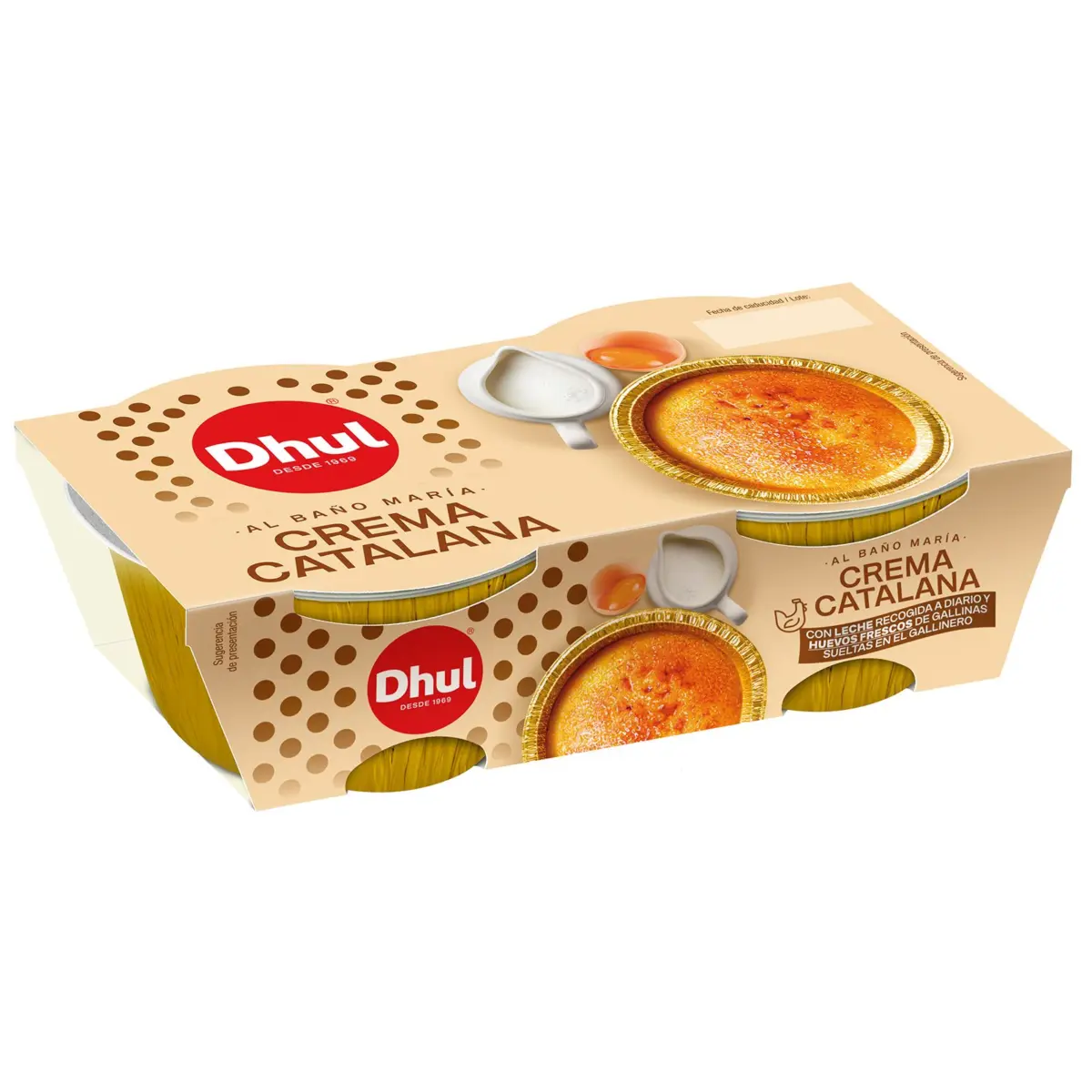 Katalanische Creme, 2er-Pack Dhul