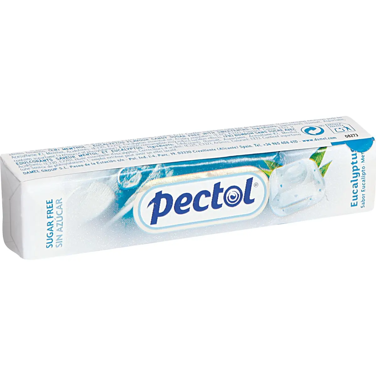 Caramelo Eucalipto sin Azúcar Pectol