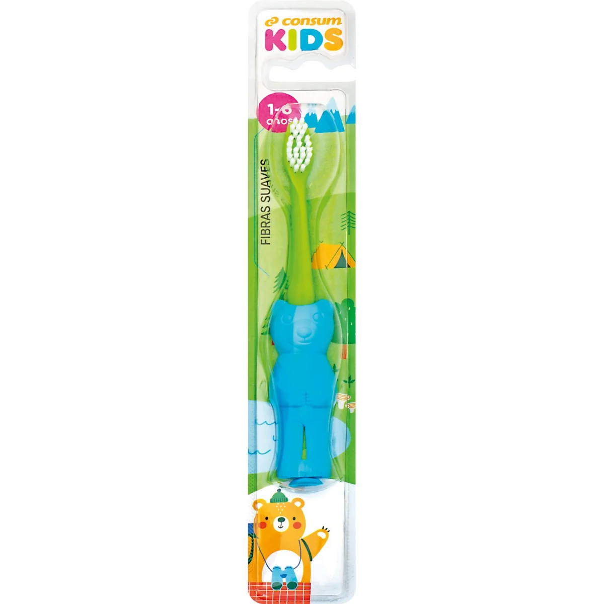 Raspall de dents infantil d'1 a 6 anys Kyrey