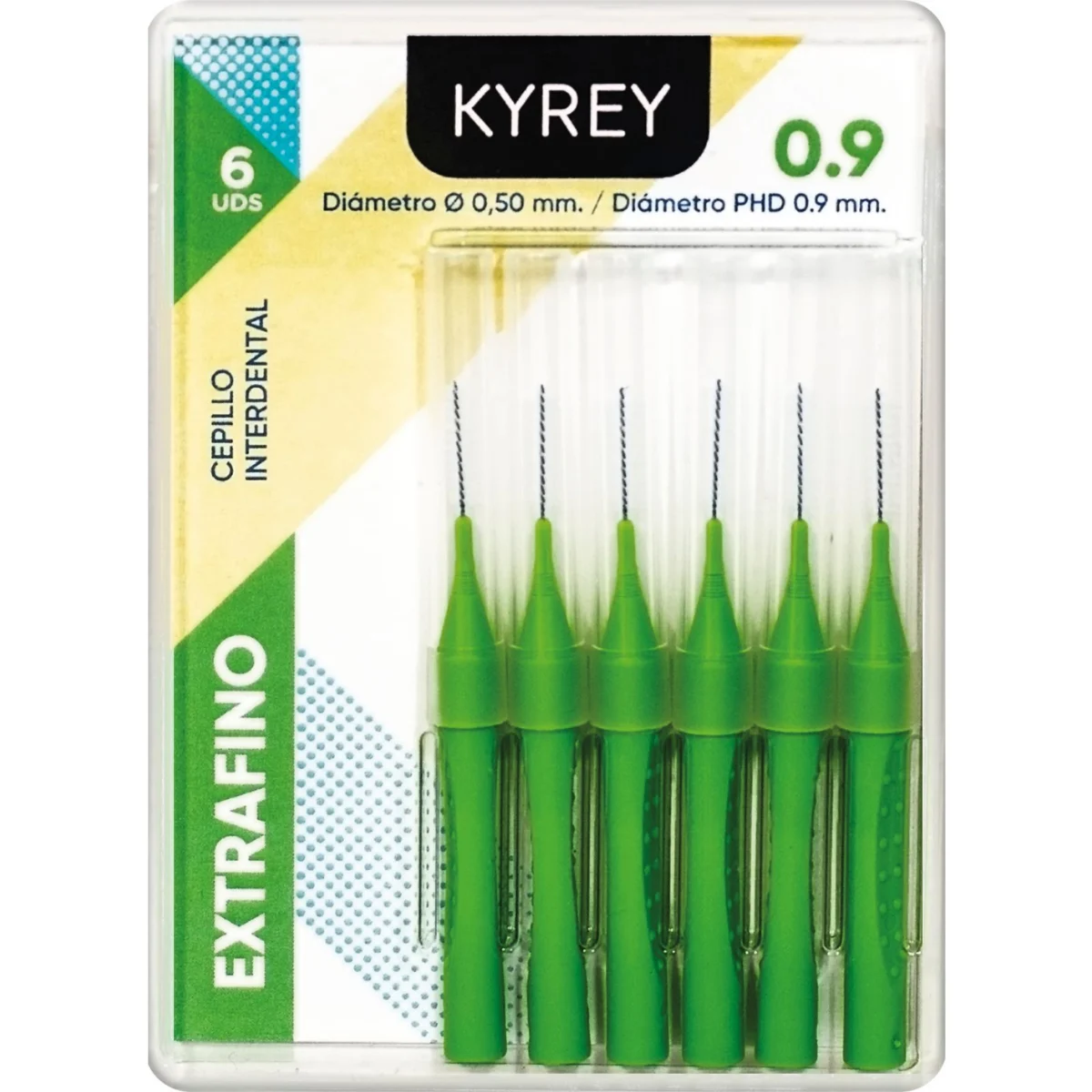 Extra-fine interdental brush Kyrey 0.9 Mm