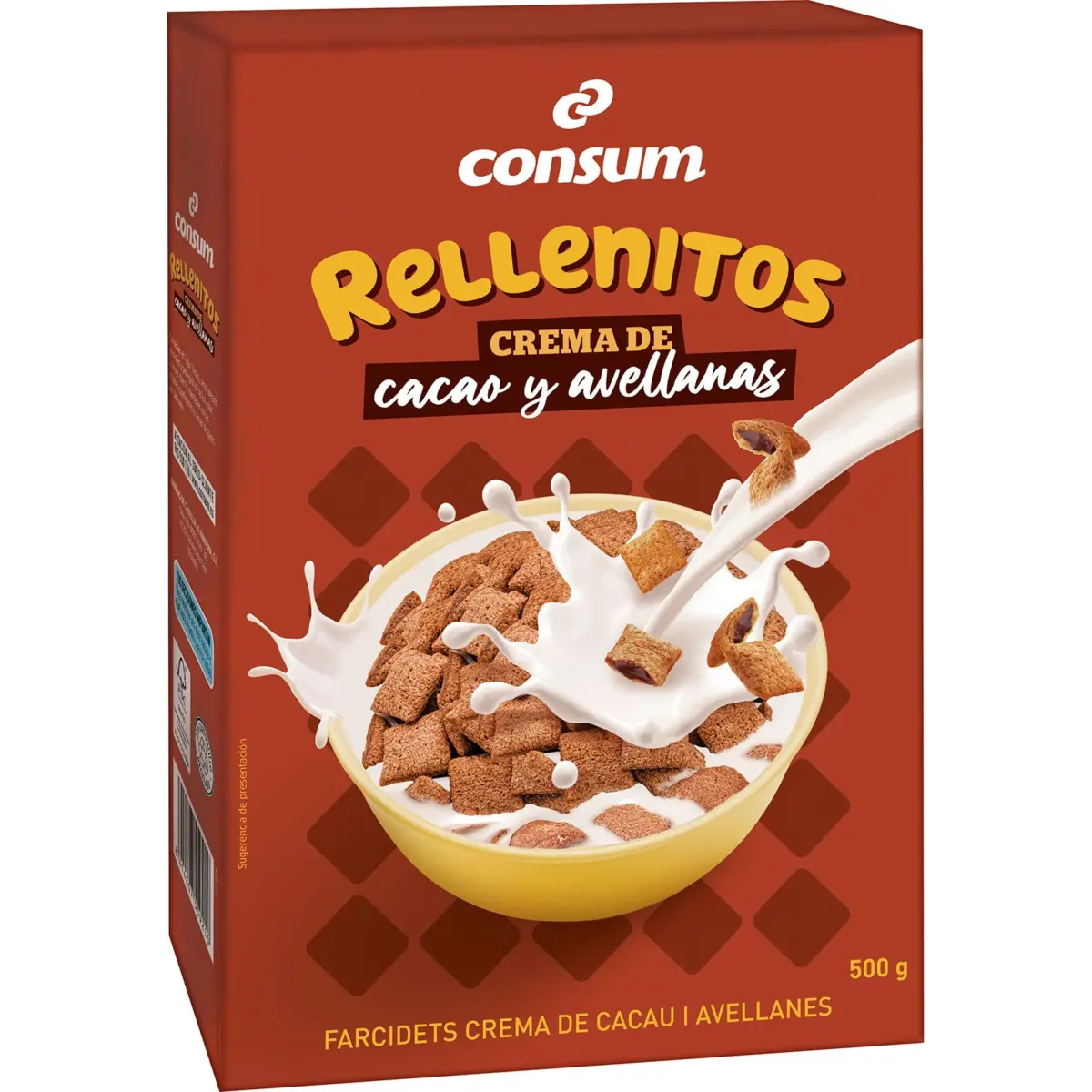 Cereals farcits de cacau Consum