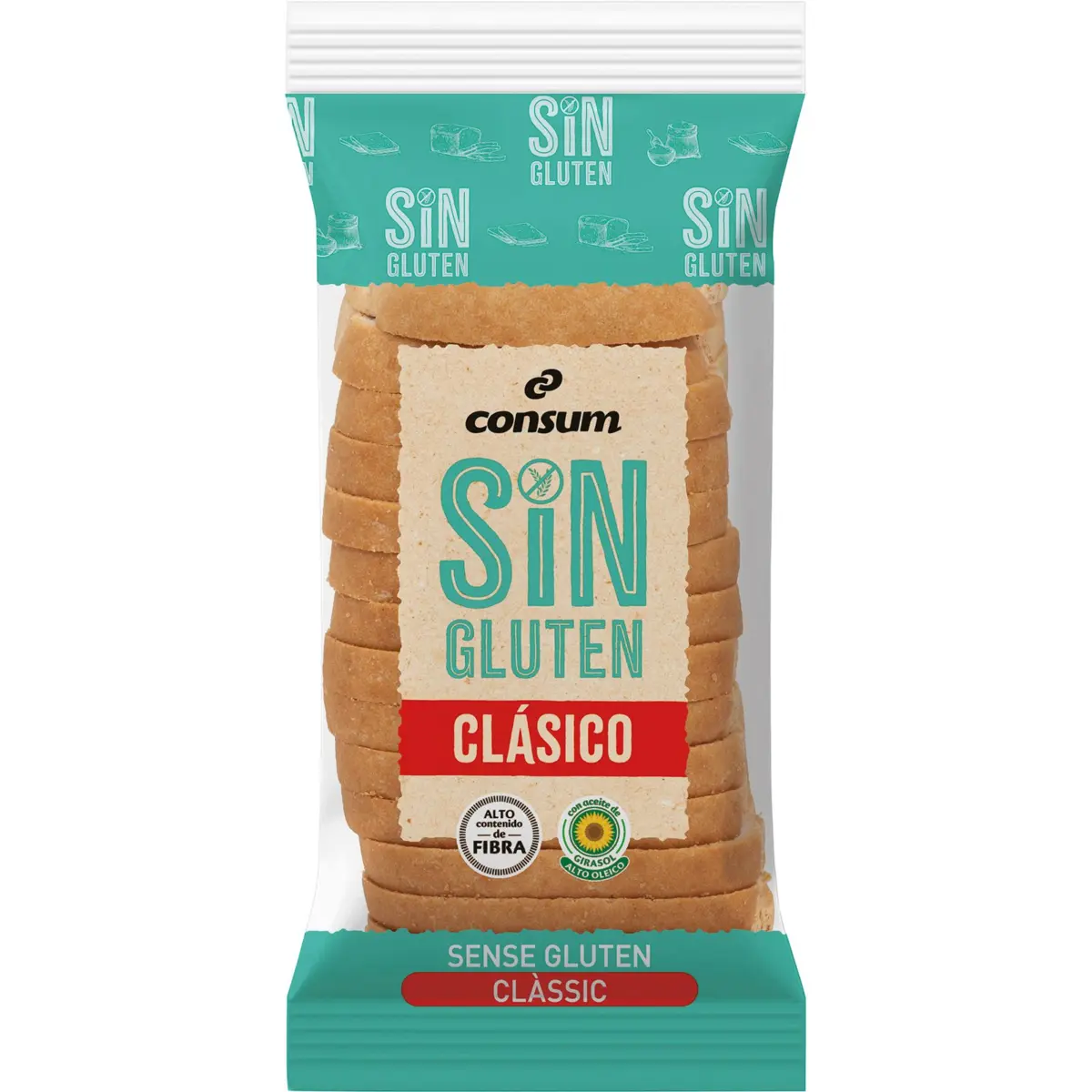 Pain de mie classique sans gluten Consum