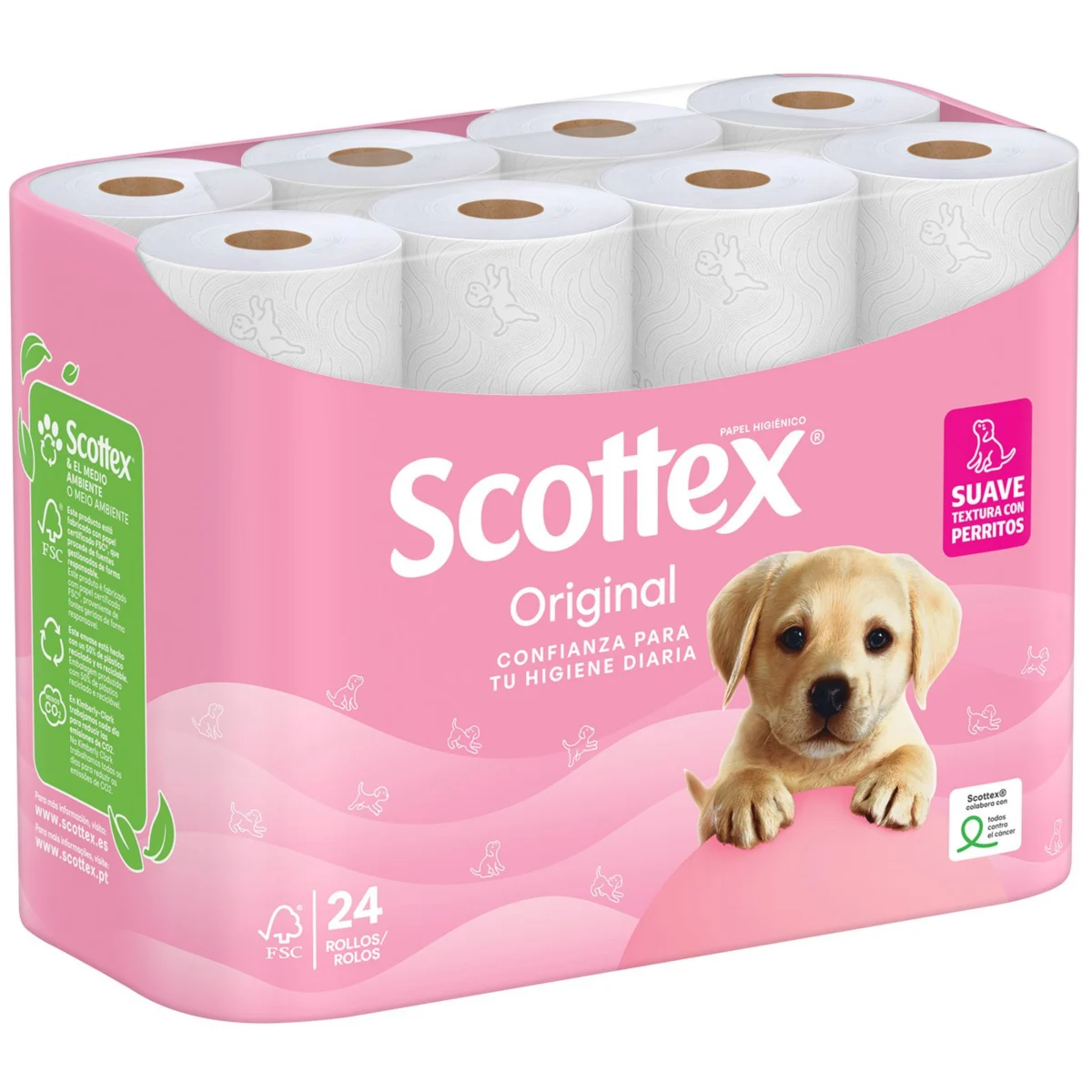 Higiénico Doble Capa Original Scottex