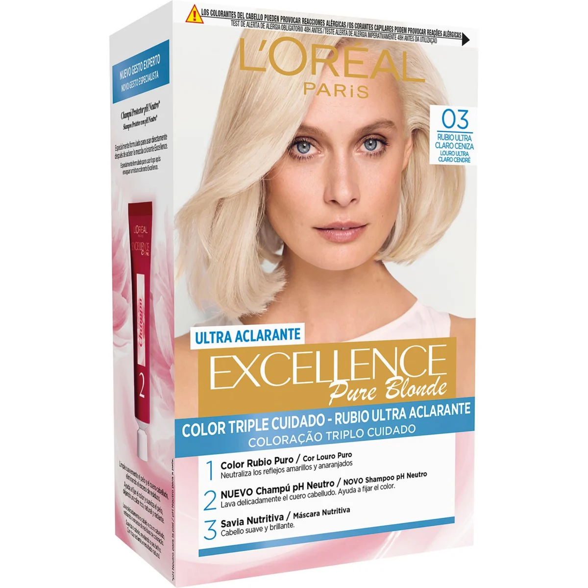Tint Nº 03 ros ultra clar cendra Excellence