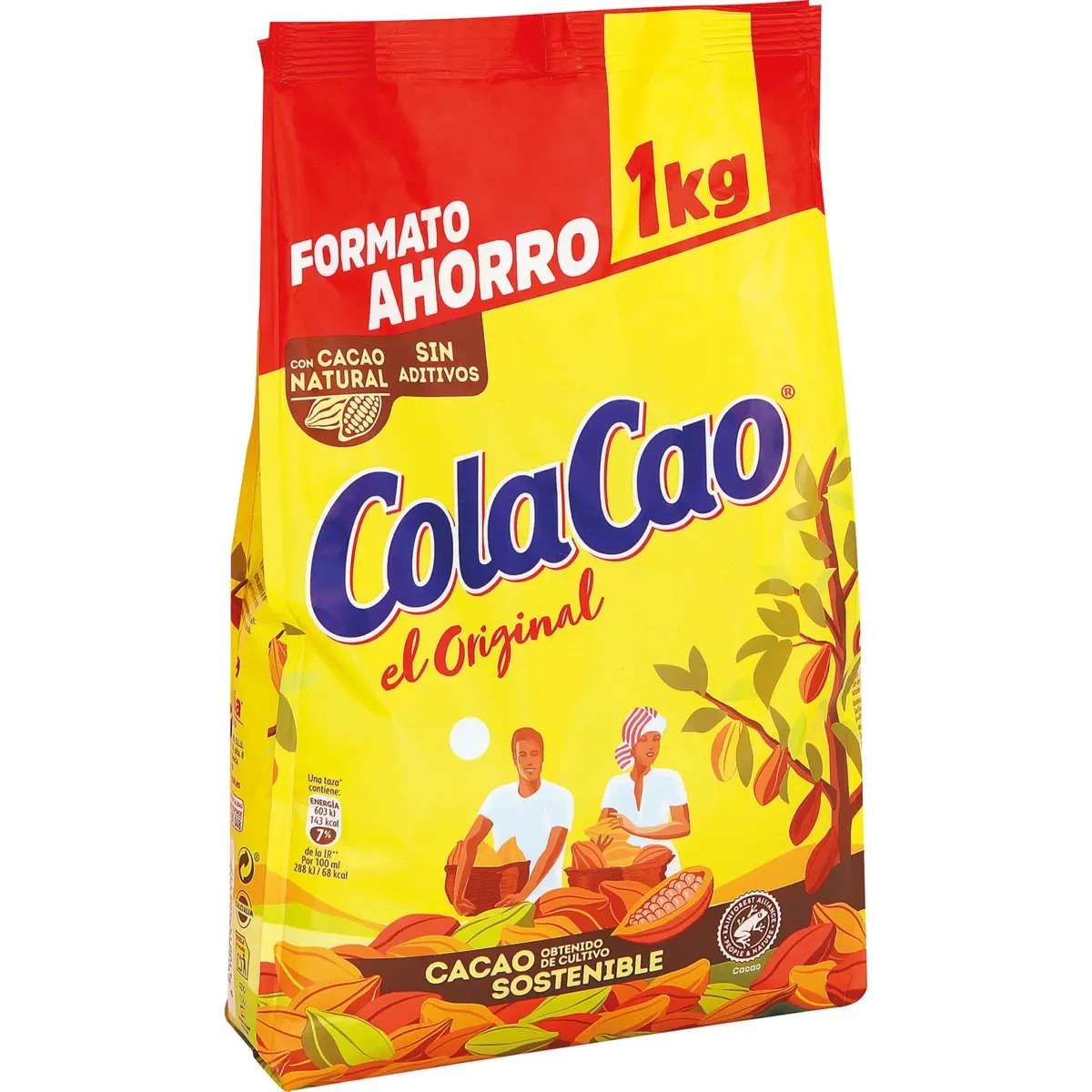 Instant cocoa Cola Cao, bag