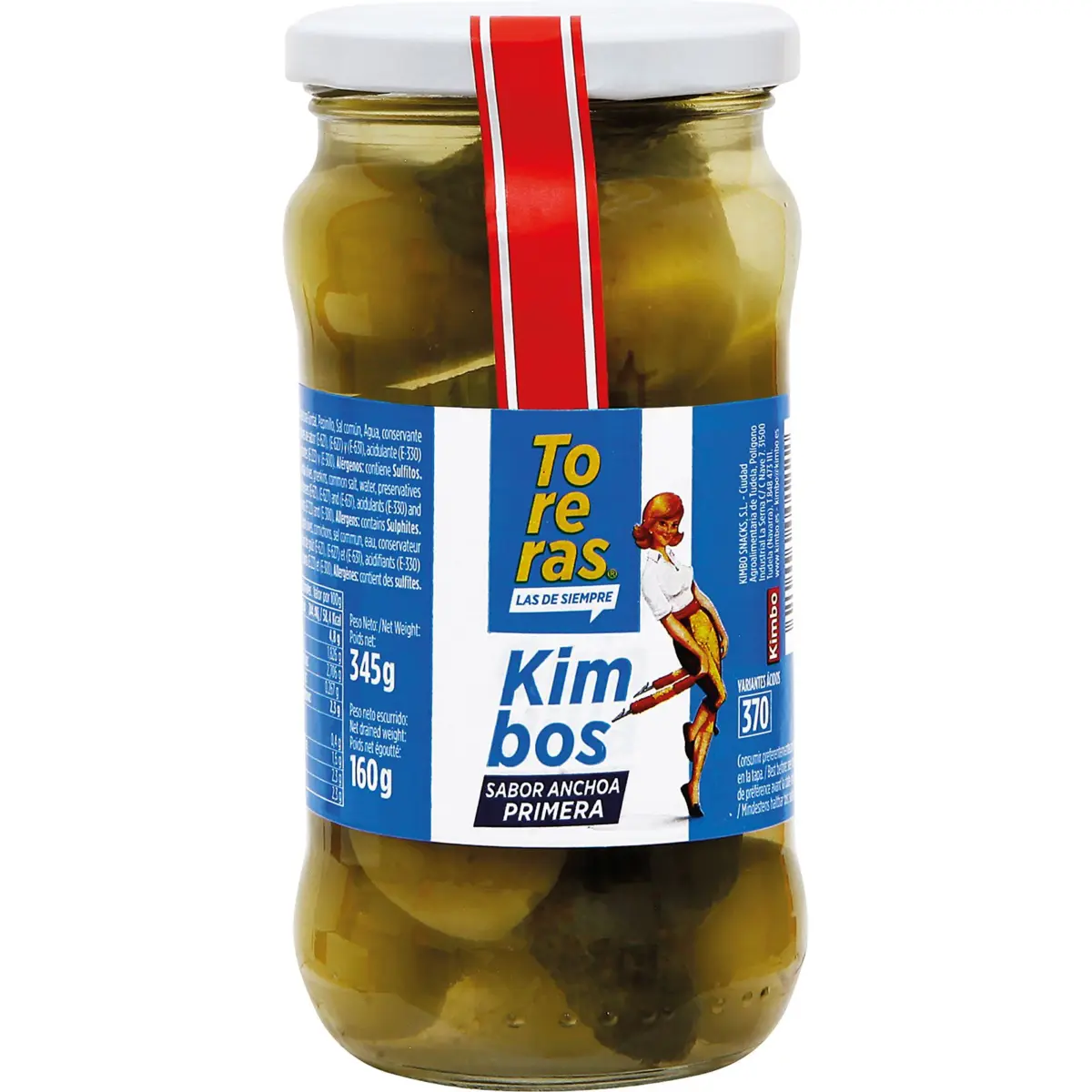 Olives Gordal au cornichon Toreras