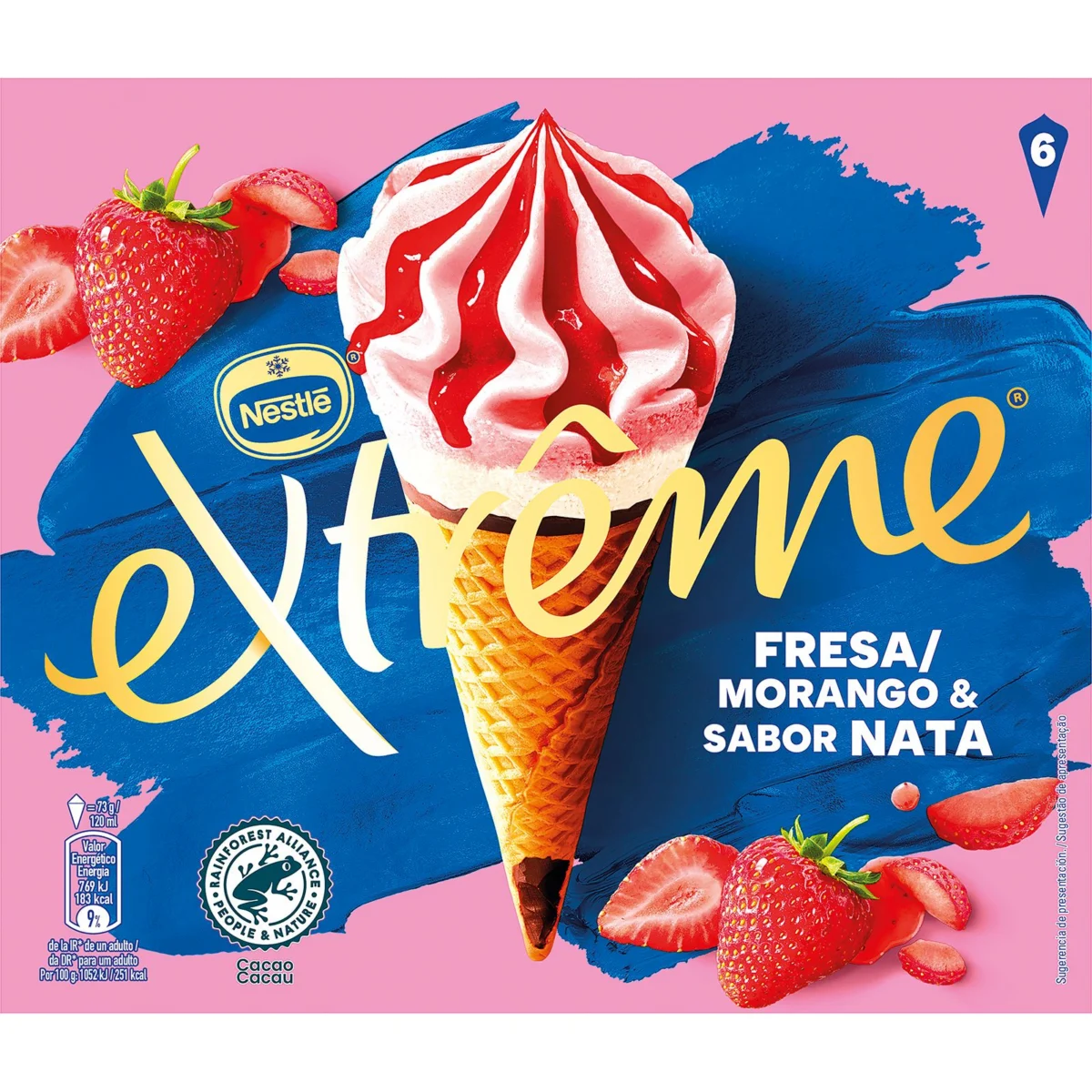 Cono Extreme Fresa Nata X6 Nestle