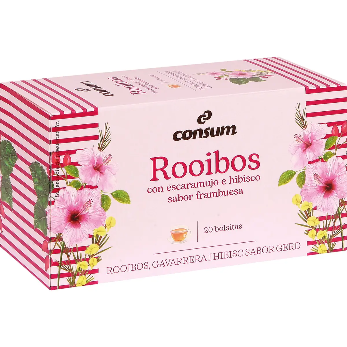 Rooibos Frambuesa 20 Bolsitas Consum