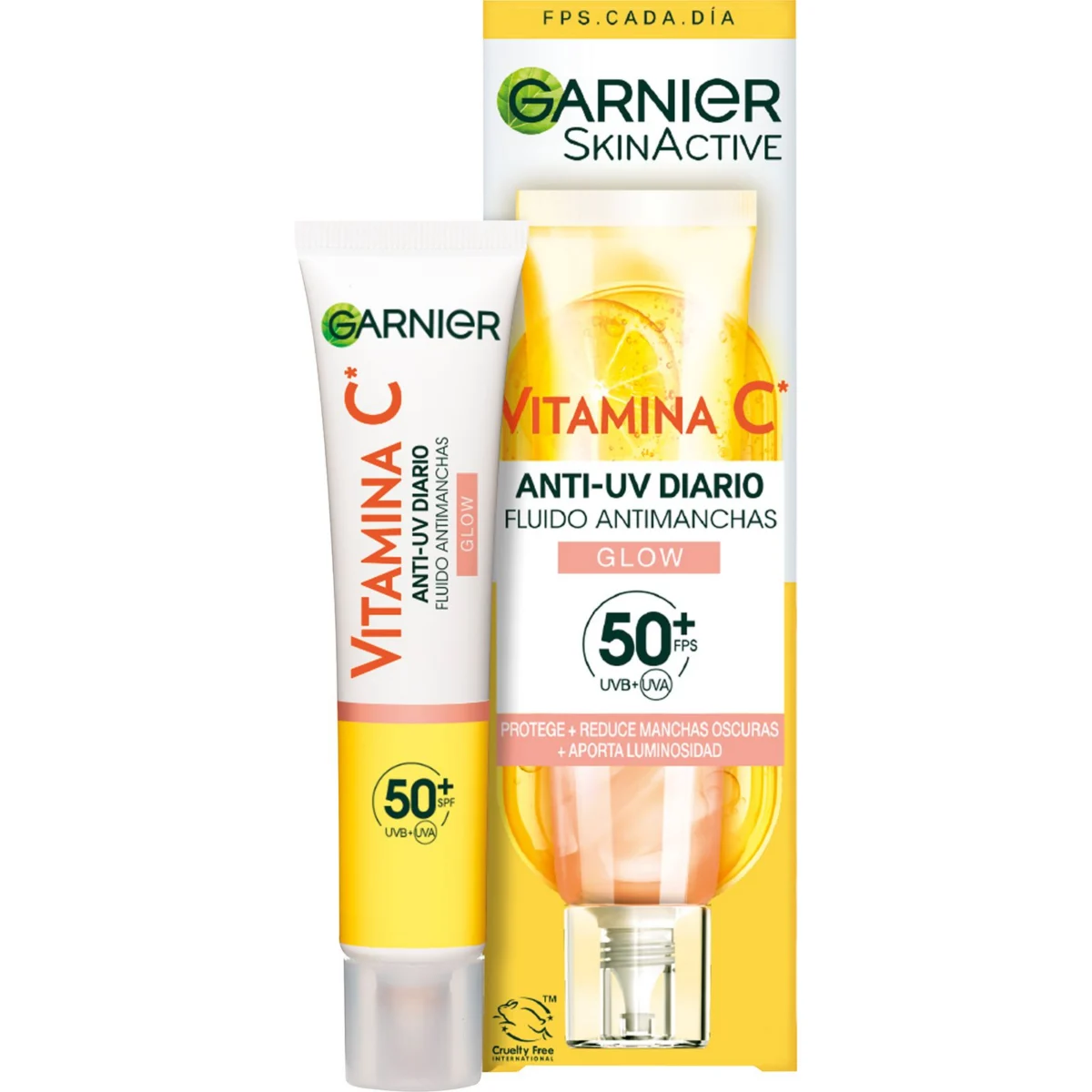 Fluide anti-taches Glow à la vitamine C Garnier